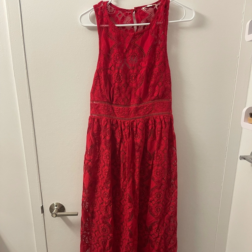 Beautiful red maxi dress 😍 new without tags. Size S